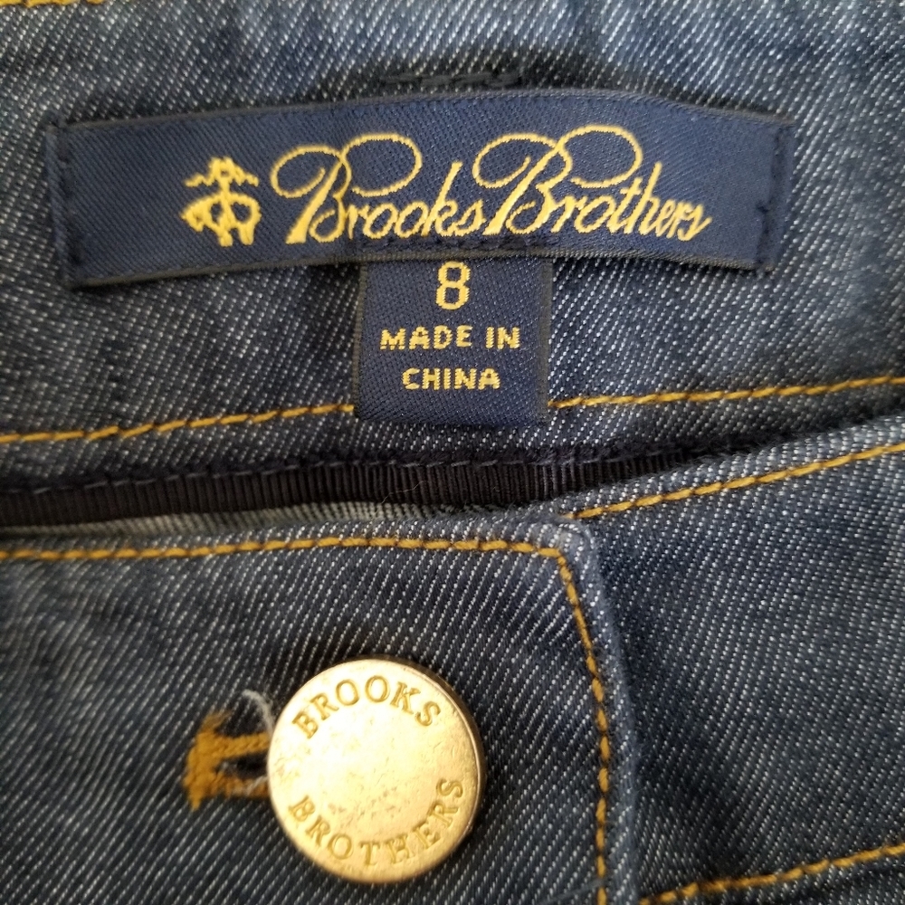 Brooks Brothers Boot Cut Denim Jeans-8 - Picture 5 of 6